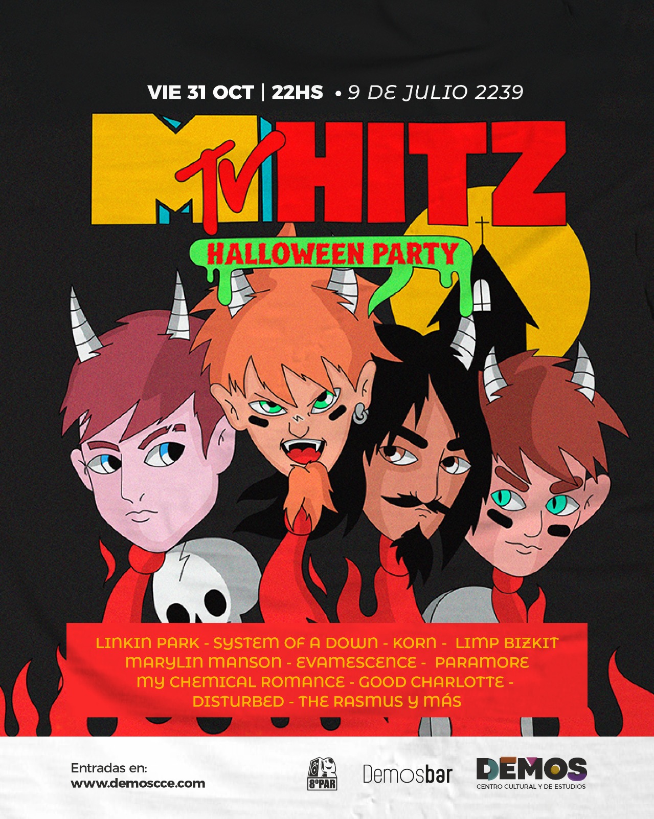 MTV HITZ - HALLOWEEN PARTY en Santa Fe